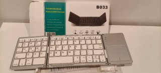 Teclado Plegable Portátil con Touchpad