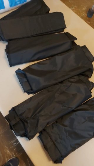 Lote 3 Cajas Almacenaje IKEA Skubb Negras