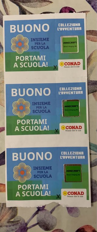 3 buoni insieme per la scuola