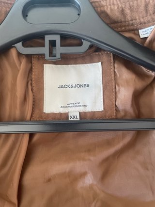 Chaqueta ante hombre marrón