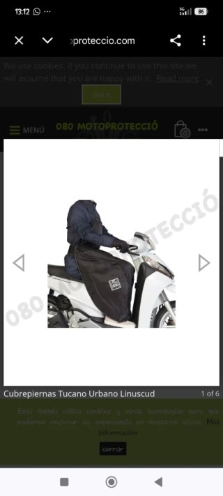 Manta Tucano Urbano para Moto