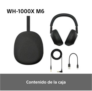 Sony WH-1000XM6 Auriculares Bluetooth Azul Marino