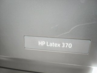 Impresora HP Latex 370 vinilo lonas papel