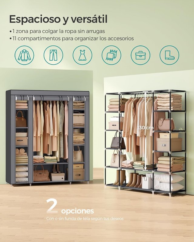 Armario de Tela Compartimentos