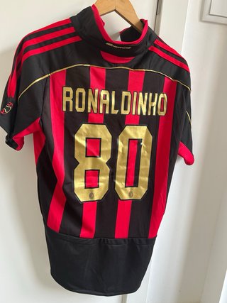 Camiseta Francia Retro Adidas y Ronaldinho