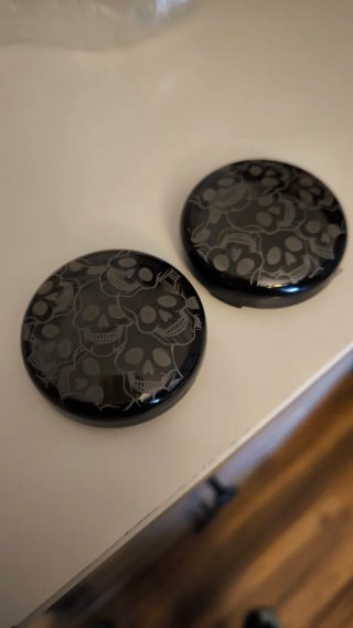 Cubiertas intermitentes Harley Davidson calaveras