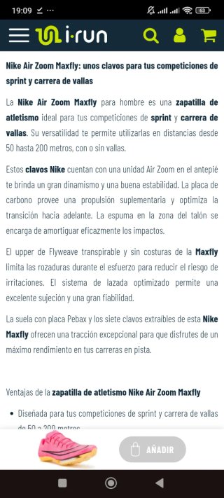 Nike Air 1 Zoom Maxfly talla 47,5 nuevas y únicas!