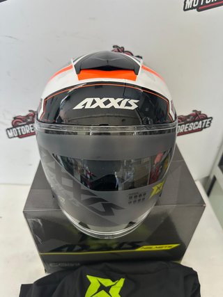 Casco Jet T-S Gafa Solar Nuevo marca axxis