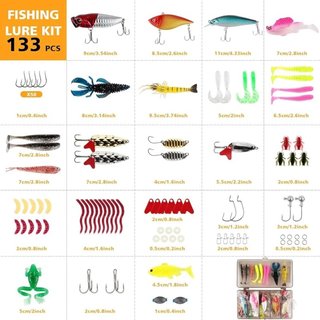 Mochila de pesca con accesorios