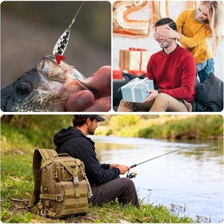 Mochila de pesca con accesorios