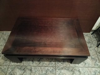 Mesa de asiento con cojines interior exterior