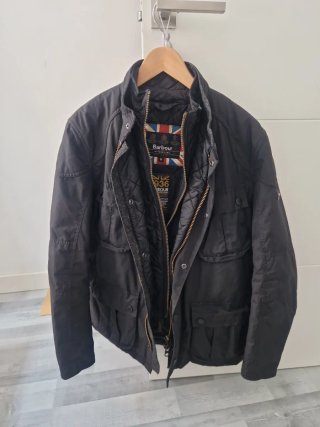 Chaqueta Barbour Negra