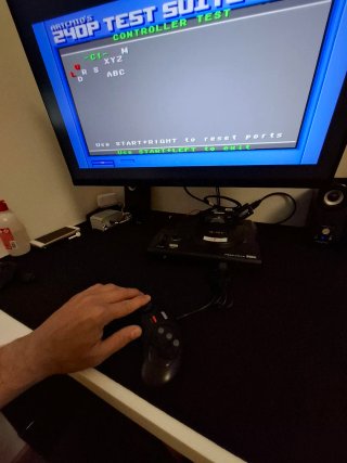 Mando Sega Mega Drive MK-1653-50 Negro