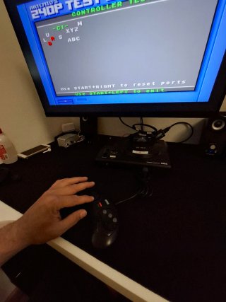 Mando Sega Mega Drive MK-1653-50 Negro