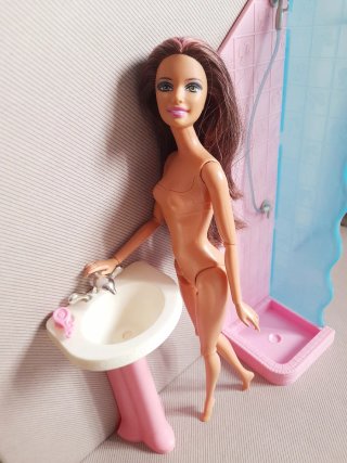 bagno toilette Barbie