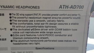Auriculares Audio-Technica ATH-AD700