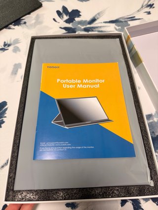Monitor Portátil Yodoit 15.6 FHD HDR USB-C HDMI