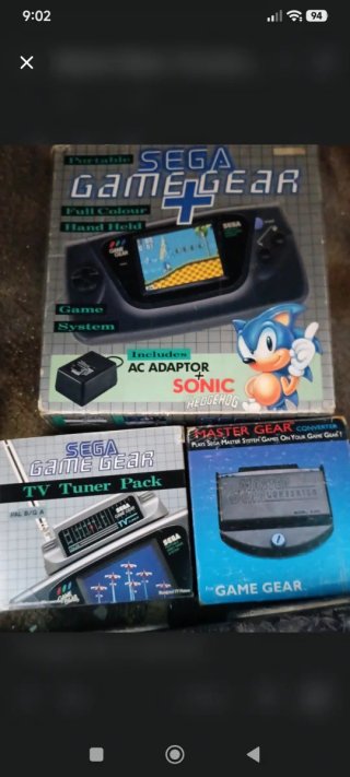 Sega Game Gear + Accesorios