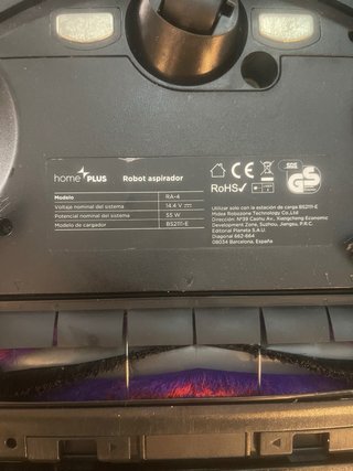 Robot aspirador Robin RA4 + autovaciar