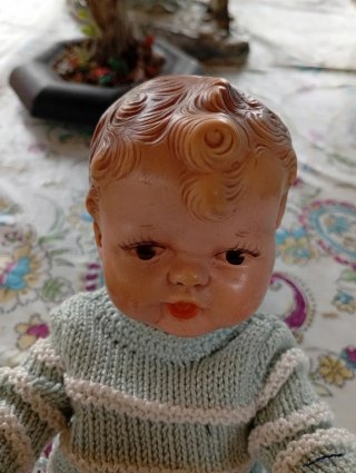 Muñeco bebé antiguo