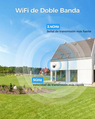 Ctronics Cámara Vigilancia Zoom Híbrido 10X