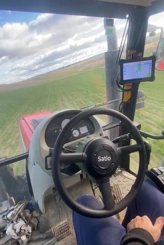 Autoguiado RTK para tractores