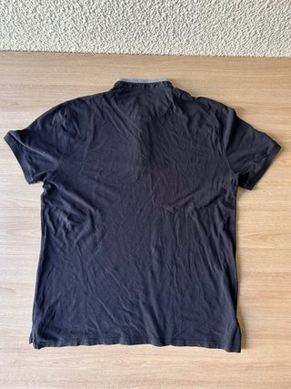 Polo Massimo Dutti Negro talla XXL