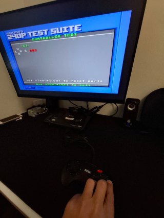 Mando Sega Mega Drive 1650 de 3 botones
