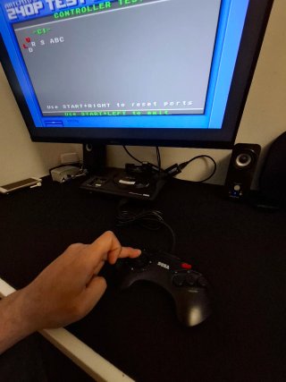 Mando Sega Mega Drive 1650 de 3 botones