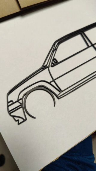 Maqueta Renault R5 Turbo