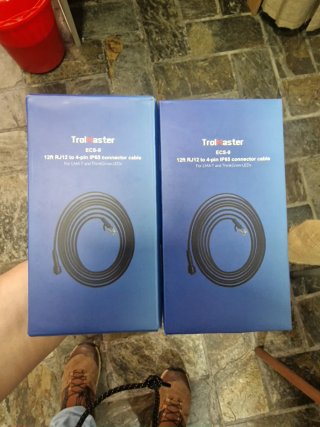 2 unidades de Trolmaster ECS-9 Cable 12ft RJ12 IP6