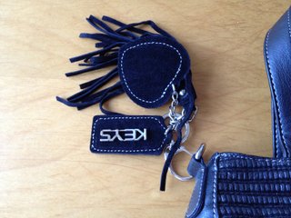 Keys Borsa A Mano Bag Secchiello Sacca Nera Donna