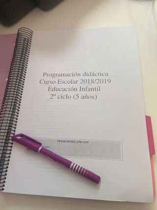 5 programaciones aprobadas Infantil Canarias