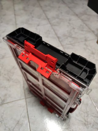 Qbrick Caja Organizadora Roja