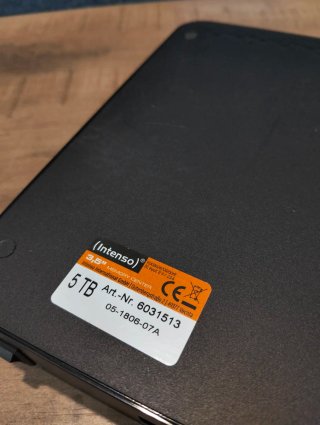HDD Externo Intenso Memory Center 5TB USB 3.0