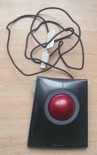 Trackball Kensington Slimblade Negro/Rojo