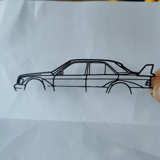 Maqueta Mercedes 190e Evo