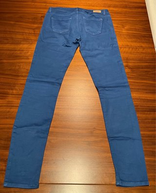 Vaqueros Zara Slim Fit Azul Klein