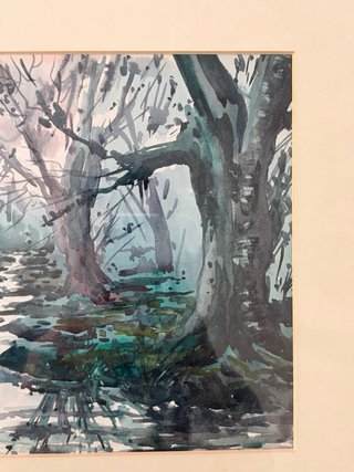 Acuarela Original José Romero del Rosal