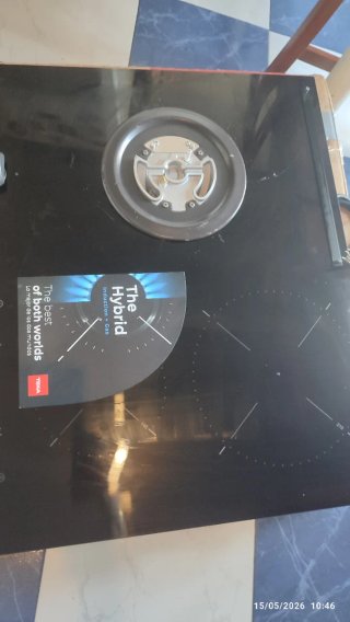 Placa de gas Teka con vitrocerámica