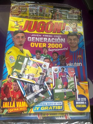Revista JUGÓN nº177 + 3 cromos Megacracks