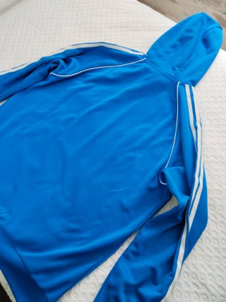 Sudadera ADIDAS Azul con Capucha