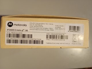 Motorola Moto G35 5G 128GB Negro