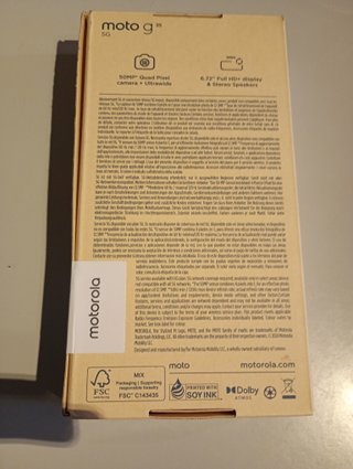 Motorola Moto G35 5G 128GB Negro