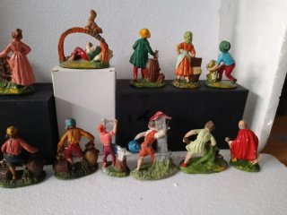 Pastori presepe, doppie mestieri 8€ cad.