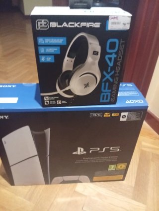 Consola PS5 Edición Digital Blanca