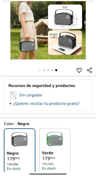 Altavoz Bluetooth 120W HiFi Sonido Potente