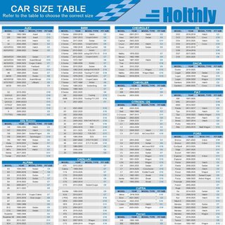 Holthly Funda Coche Exterior Impermeable