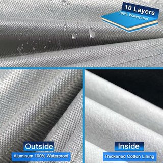 Holthly Funda Coche Exterior Impermeable