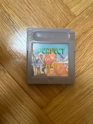 Cartucho Juego Game Boy Lion King 11 in 1